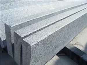 Chinese Natural G654 Granite Kerbstones & Curbstones & Side Stone & Road Stone,Lowest Price and High Quality Dark Grey Granite,Own Factory Direct Sale for Landsacping