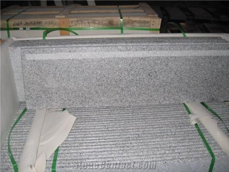 Hot Sale,Cheapest Price High Quality Own Factory Chinese Natural Polished G603 Granite Stairs & Steps & Riser,Grey Color Choice for Project/Hotel/House