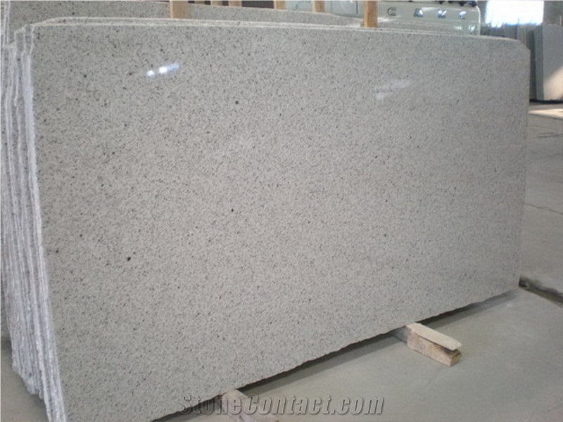 Lowest Price High Quality Chinese Polished Pearl White/Lily White/Pearl Flower White Granite Slabs & Tiles & Cut-To-Size for Flooring and Walling,Own Factory Direct Sale for Project/Hotel/House