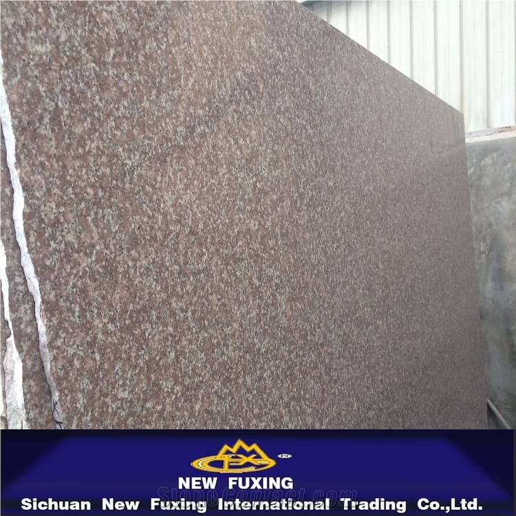 G687 Peach Red Granite Stairs & Steps from Fujian Quarry