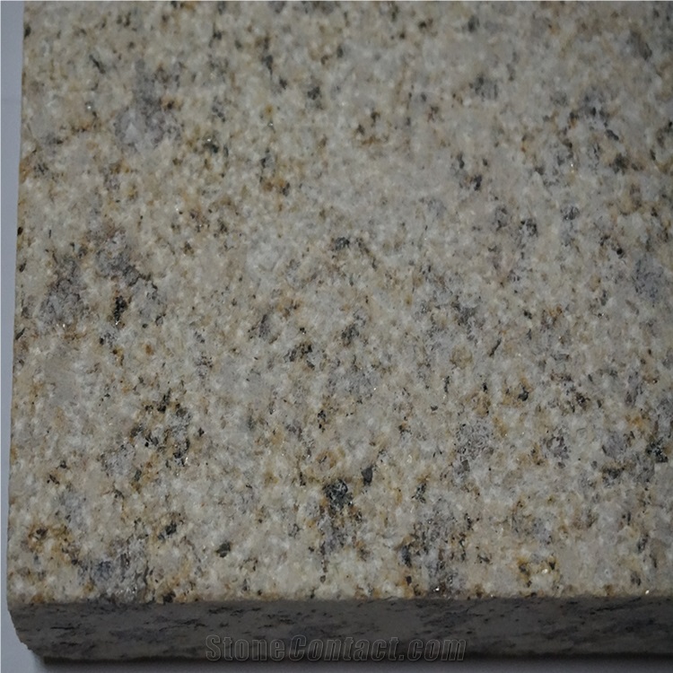 Hjm Bush Hammered Surface Dark Brown Granite Tiles and Slabs