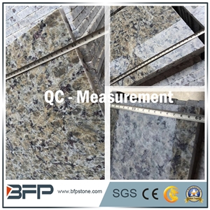 Imported Yellow Granite Slabs for Tiles, Gillo Butterfly, Beautiful Granite for Flooring and Wall Cladding