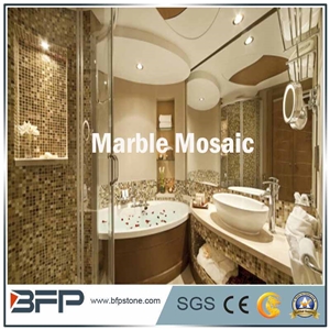 Marble Mosaics, Mosaic Pattern, Mosaic Tile, Polished Mosaic