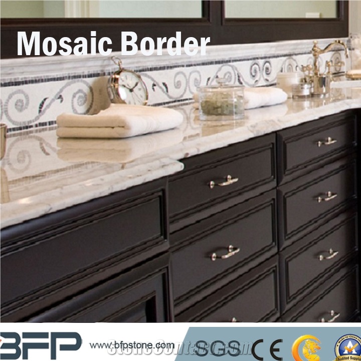 Polished Marble Border, Mosaic Border, Mosaic Tile, Marble Mosaic