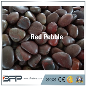 Red River Stone, Red Pebble, Normal Polished Pebble