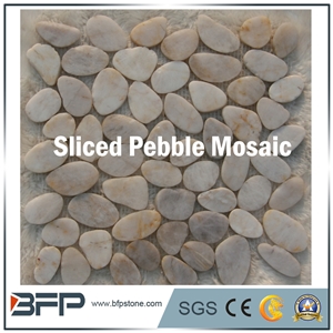 Sliced Pebble Mosaic, Sliced Pebble, Pebble Mosaic, Pabble Pattern