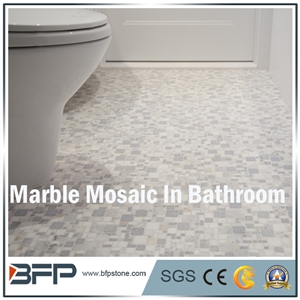 White Marble Mosaic, Marble Mosaic, Mosaic Tile
