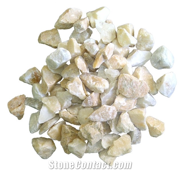 Giallo Siena Gravels, Pebbles