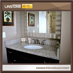 Hot Selling Kashmir White Granite Bathroom Countertop