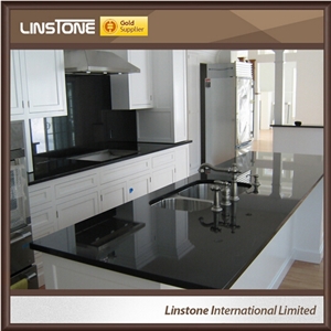 India Black Granite Kitchen Countertop with Competitive Price