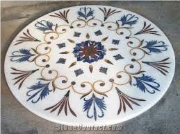 Marble Inlay Tabletops