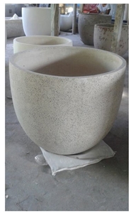 Terrazzo Stone Planter Pots