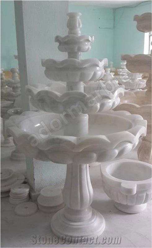 Afyon Style 4 Tier Water Fountain