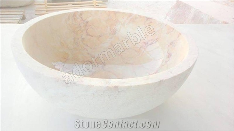 Beige Marble Basin & Sink