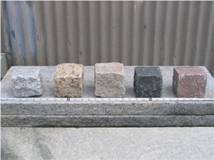 Granite Cubes, Cobble Stones