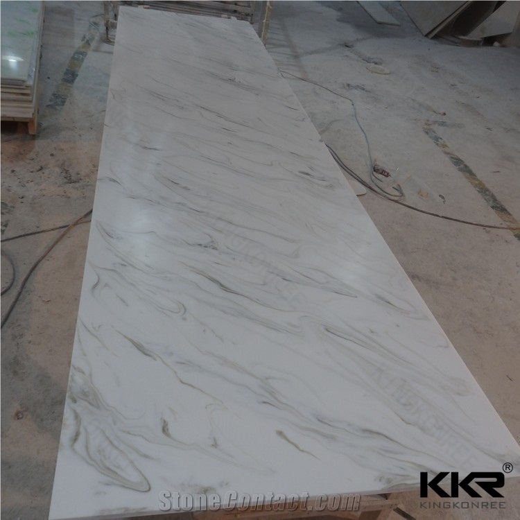 Texture Acrylic Solid Surface 20mm Solid Surface Sheet Composite