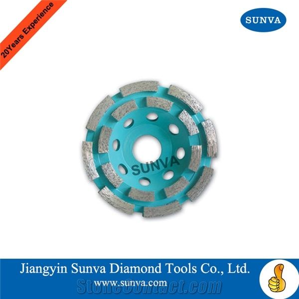 Sunva-Cwd Diamond Double Row Cup Wheel/Grinding Wheels
