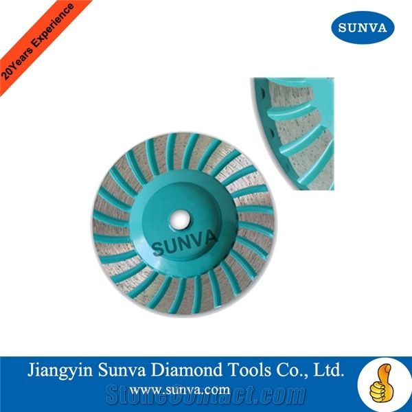 Sunva-Cwds Diamond Double Sides Turbo Cup Wheel/Grinding Wheels