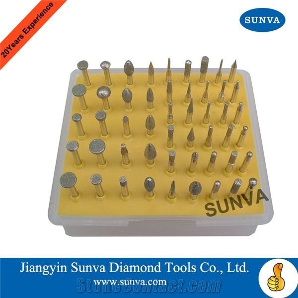 Sunva-Sz-7 Diamond Mounted Points 50pcs/Set