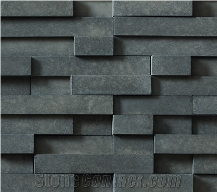 Manufactured Stone Veneer - Carbon Pro-Fit Modera Ledgestone