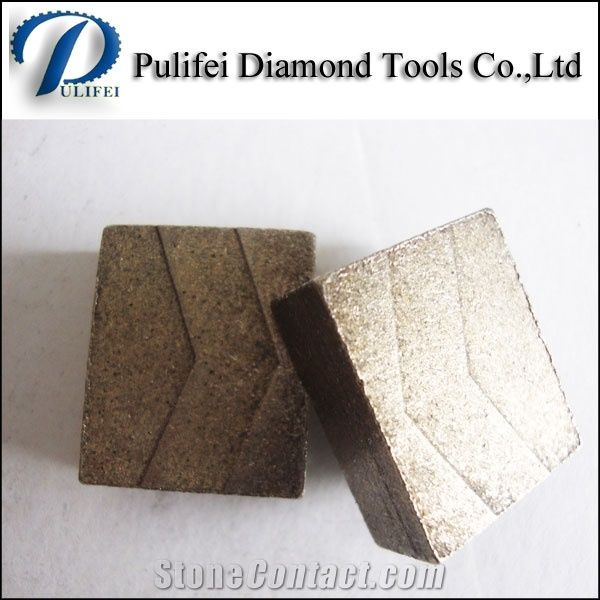 Blcok M V Shape Diamond Cutting Granite Segment for Marble Sandstone Stone Cutting Machine