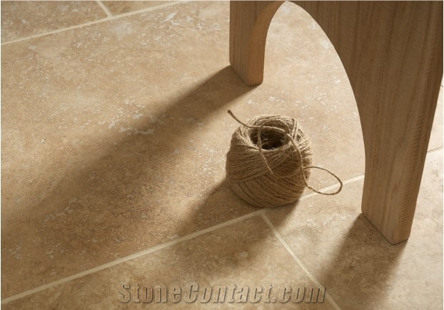 Classic Travertine Tiles, Honed and Filled