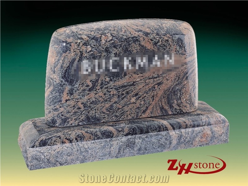 Own Factory Cheap Price Polished Rose Engraving Custom Design Western Style Tombstones/ Single Monument/ Upright Monuments/ Headstones/ Custom Monuments