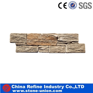 Cement Ledgestone Panel In Cultured Stone