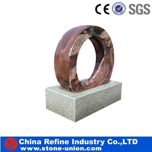 China Factory Granite Rolling Fountain Ball