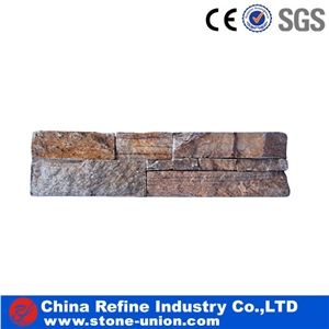 Rusty Cement Cultured Stone With Narural Surface