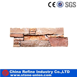 Rusty Color Slate Ledgestone For Building Materials Stone