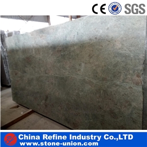 Sea Green granite slabs , Green granite flooring tile , Good Quality China Sea Wave Green Granite Polished Slabs For Sale 