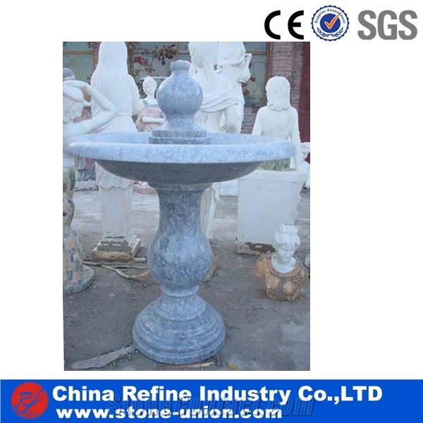 Wholesale Polished Hand Carved Water Fountain &Three Tiers Yellow Marble Fountain&Cheaper Beige Garden Fountain &Carved Fountain for Factory