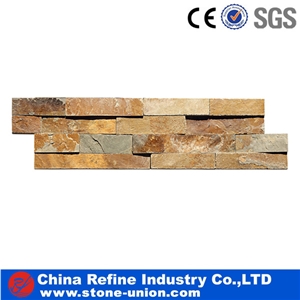 Z Shape Stacked Culture Stone Panels