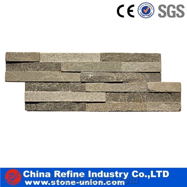 Z Shape Stacked Culture Stone Panels