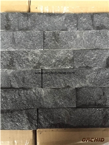 G684 Black Basalt Ledge Stone,G684 Black Basalt Wall Cladding