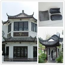 Asian Style Garden House Grey Chinese Clay Roof Tiles