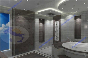 Palissandro Marble Bathroom Design