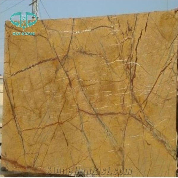 Bidasar Gold Marble, Rainforest Gold Slabs and Tiles, Brown Marble Floor Covering Tiles
