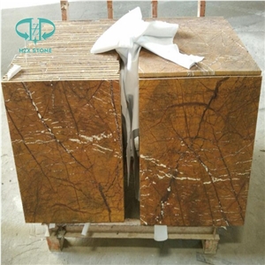Bidasar Gold Marble, Rainforest Gold Slabs and Tiles, Brown Marble Floor Covering Tiles