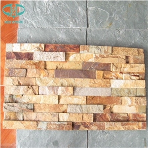 Black Slate Panel,Rusty Slate Panel,Gold Wood Slate Panel,Slate Tiles,Wall Cladding Veneer Stone,Flooring,Roofing,Outdoor Wall Tiles,French Pattern Slate Tiles