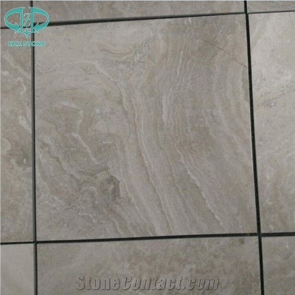 Cross White Grey and White Wooden Grain Marble Slabs and Tiles,Crystal White Wood Grain Marble Wall Cladding Tiles,Flooring Tiles