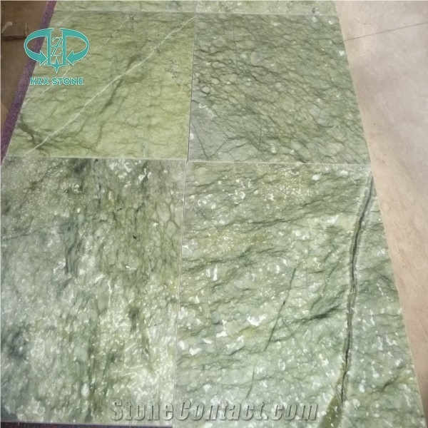 Dandong Green Marble/Chinese Green Marble Tile & Slab, China Green Marble