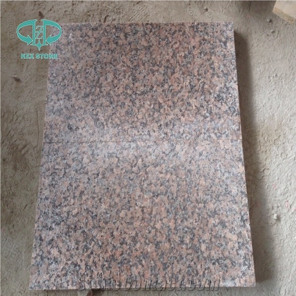 Flamed G562 Maple Red Granite Tiles/Flooring/Walling 