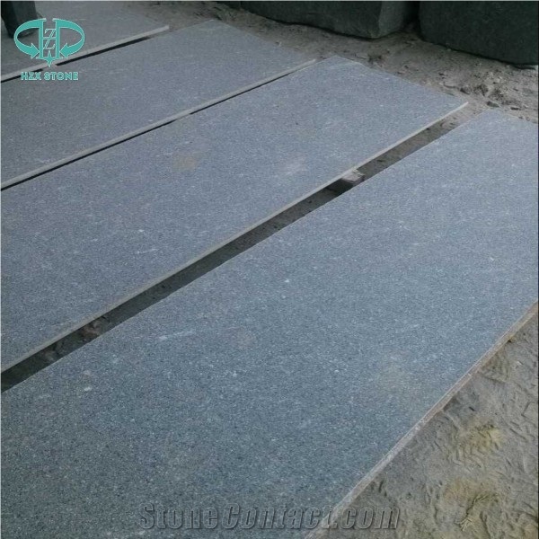 Hotsale Driveway Flamed Chinese Green Porphyry Granite Pavers,Green Pearl Tile