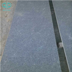 Hotsale Driveway Flamed Chinese Green Porphyry Granite Pavers,Green Pearl Tile