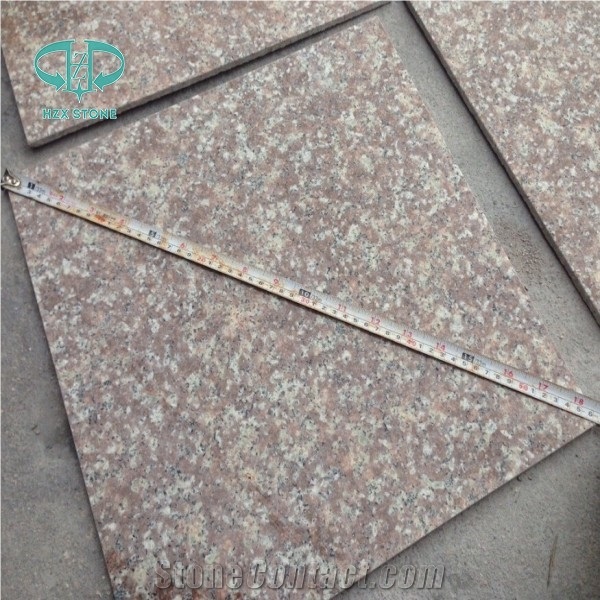 Low Price G687 Granite Slabs & Tiles,Peach Red Granite,China Pink Brown