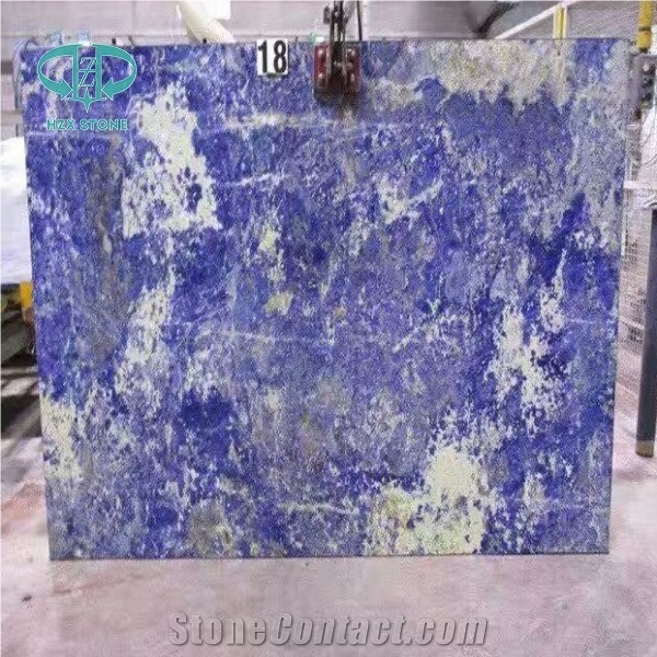 Polished Blue Persa Granite Slabs/Tiles, Brazil Blue Granite