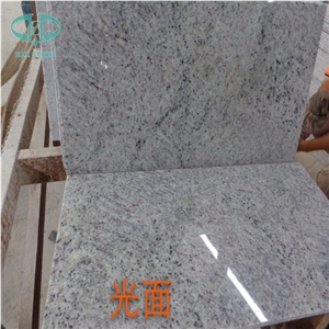 Polished Kashmir White Granite tiles & slabs, white polished granite flooring tiles, walling tiles