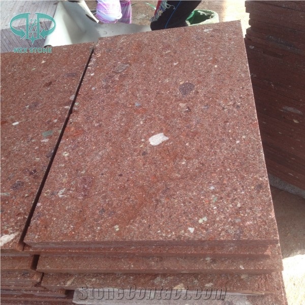 Putian Red, G666 Red Porphyry,Shouning Red Porphyry,Red Porphyrite,Porphyry Red,Liancheng Red Porphyry,Dayang Red,China Red Granite Curbstone,Side Stone